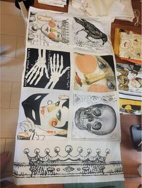 J. Wecker Frisch for Riley Blake Designs from the "Queen of We'en" collection.